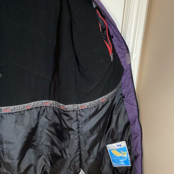 McKinley Aquamax 3.3 Women's Purple Warm Winter Coat Size L Waterproof - Picture 3 of 16